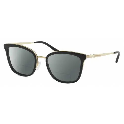 Michael Kors MK3032 Women`s Polarized Bifocal Sunglasses Black Gold 51 mm 41 Opt