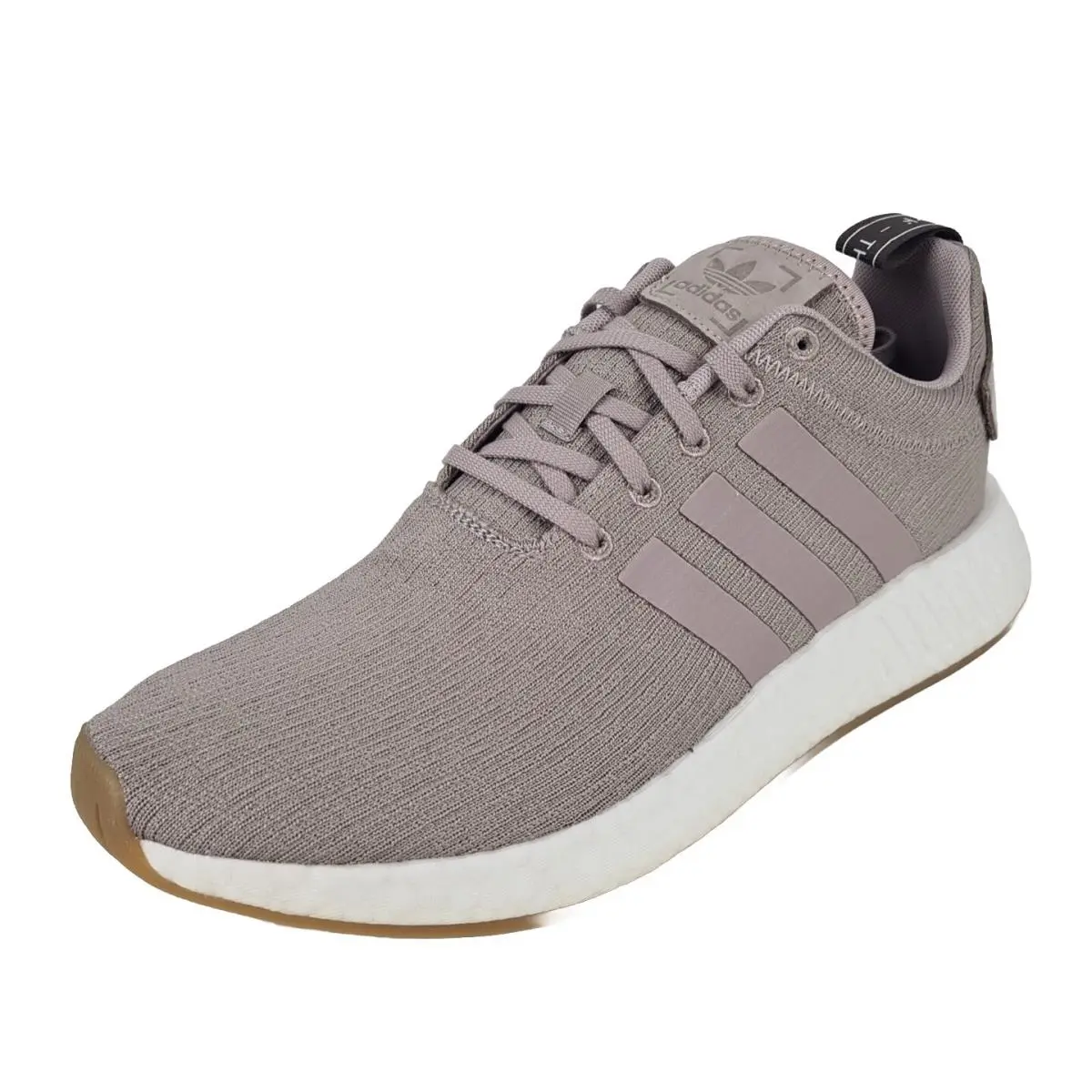 Adidas NMD_R2 Running Grey / Grey / Brown Mens Shoes CQ2399 Size 9 US