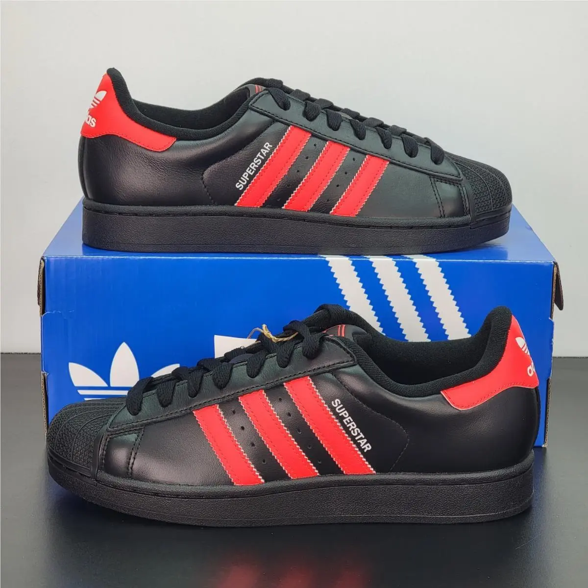 Adidas shoes - adidas Superstar - Superstar - JQ3176 - Black 1