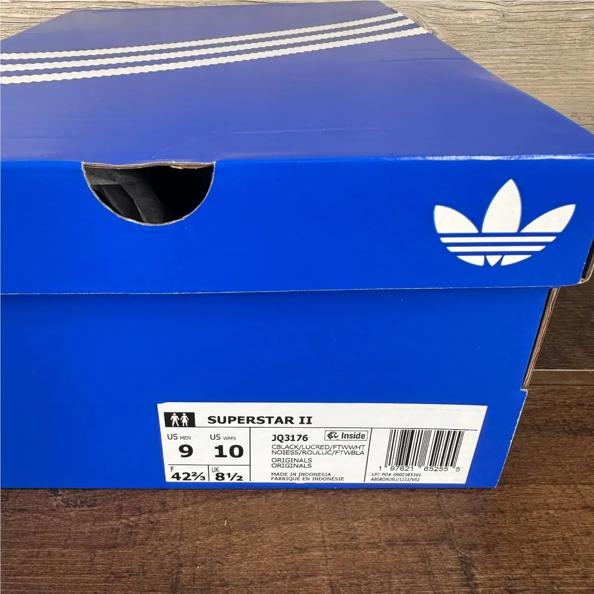 Adidas shoes - adidas Superstar II - Superstar - JQ3176 - Black 7