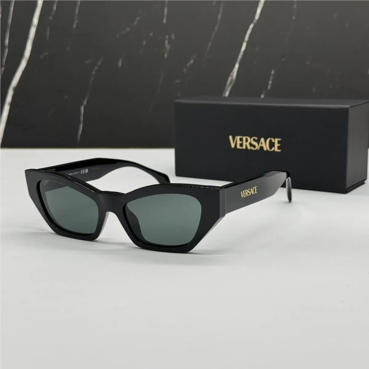 Versace VE4488U GB1/87 Women Sunglasses Black/grey VE4488U GB187 Eyewear