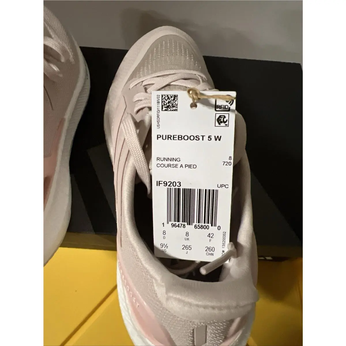 Adidas shoes - adidas PureBoost 5 - PureBoost - IF9203 - Pink 0