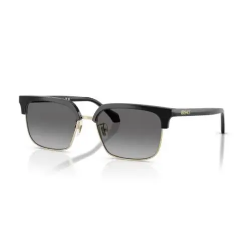 VE4494D GB1/11 Black / Gradient Grey Square Men`s Sunglasses by Versace