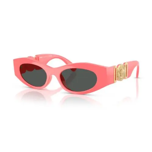 Versace VE4480U 553187 Guava/dark Grey Cat-eye Women`s Sunglasses