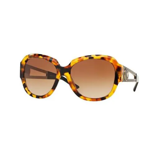 Versace Women`s Designer VE4304 Sunglasses Havana - Brown, Frame: Brown, Lens: Brown