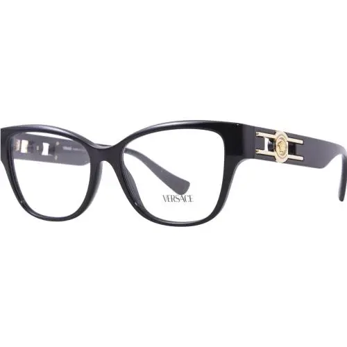 Versace Eyeglasses VE3347 GB1 54mm Black / Demo Lens