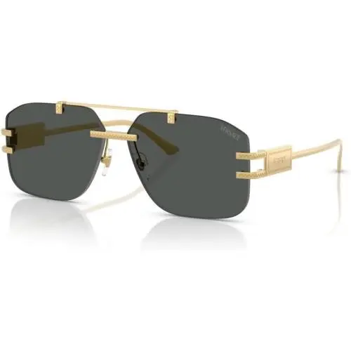 Versace Sunglasses VE2275 100287 60mm Gold / Dark Grey Lens
