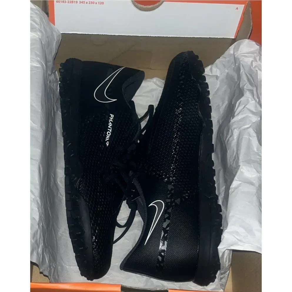 Nike Phantom GT2 Club TF Phantom Black Mens Soccer Shoe Size 9.5 DC0821-001