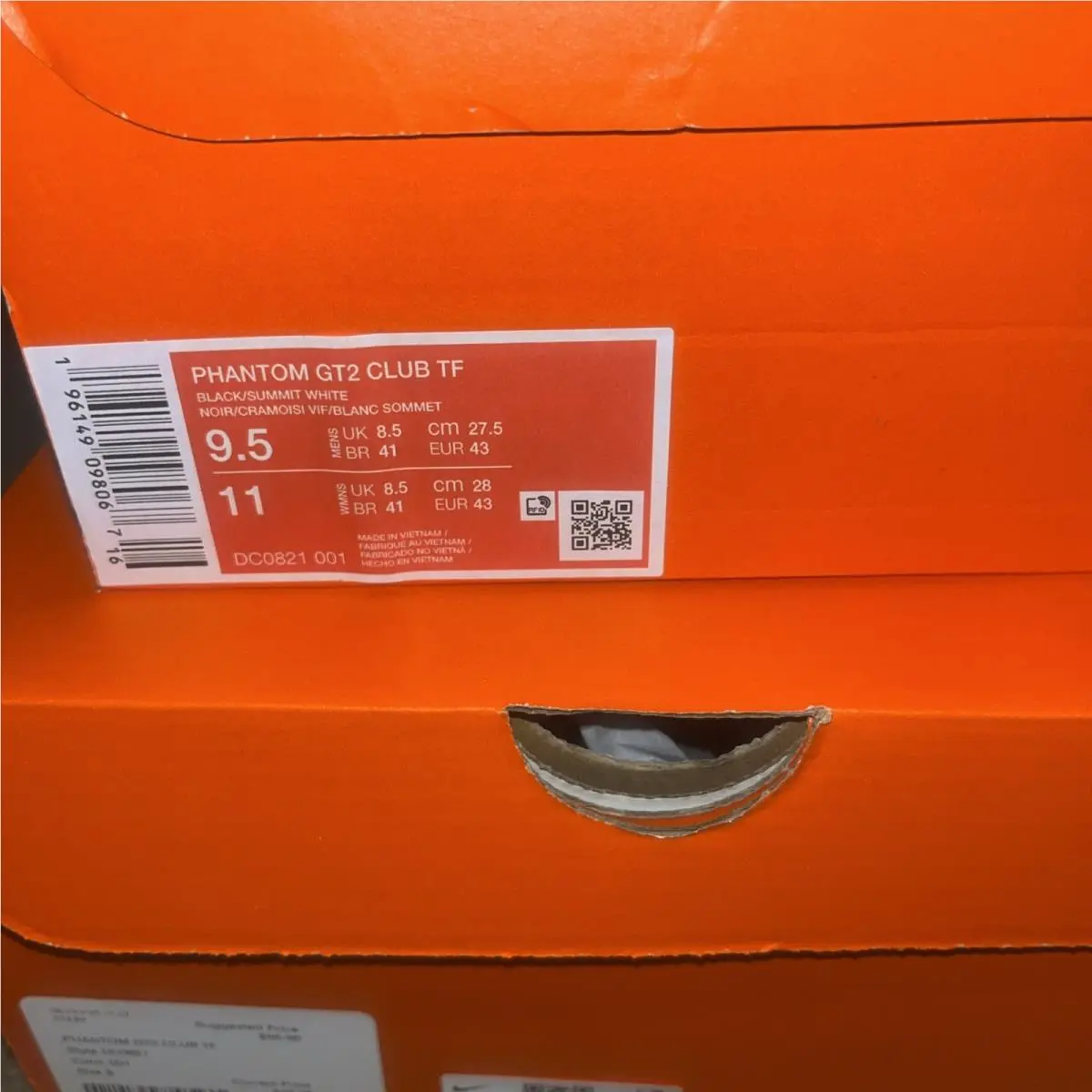 Nike shoes - Club DF TF - Club - DC0820-001 - Black, Manufacturer: Black/Summit White (UPC: 196149098067) 5