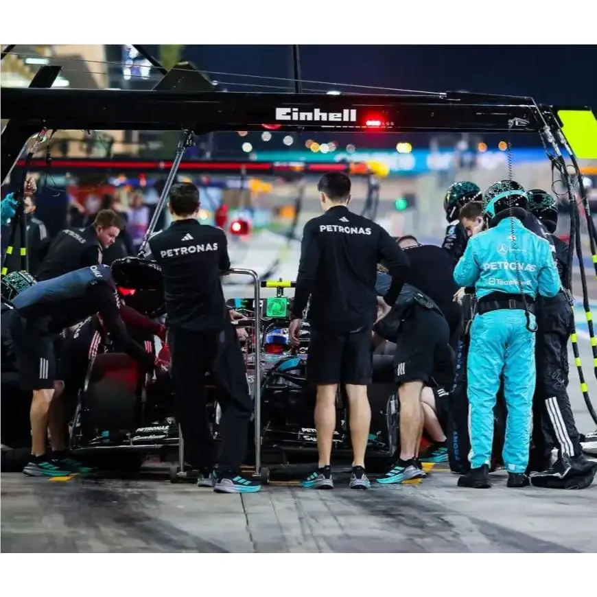 Adidas shoes - MERCEDES - AMG PETRONAS FORMULA ONE TEAM Ultraboost 5X M - JR9386 - Black / Semi Mint Rush / Iron Metallic 4