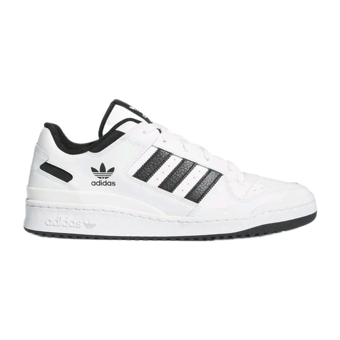 Adidas Mens Forum CL Low White Black - IH7830