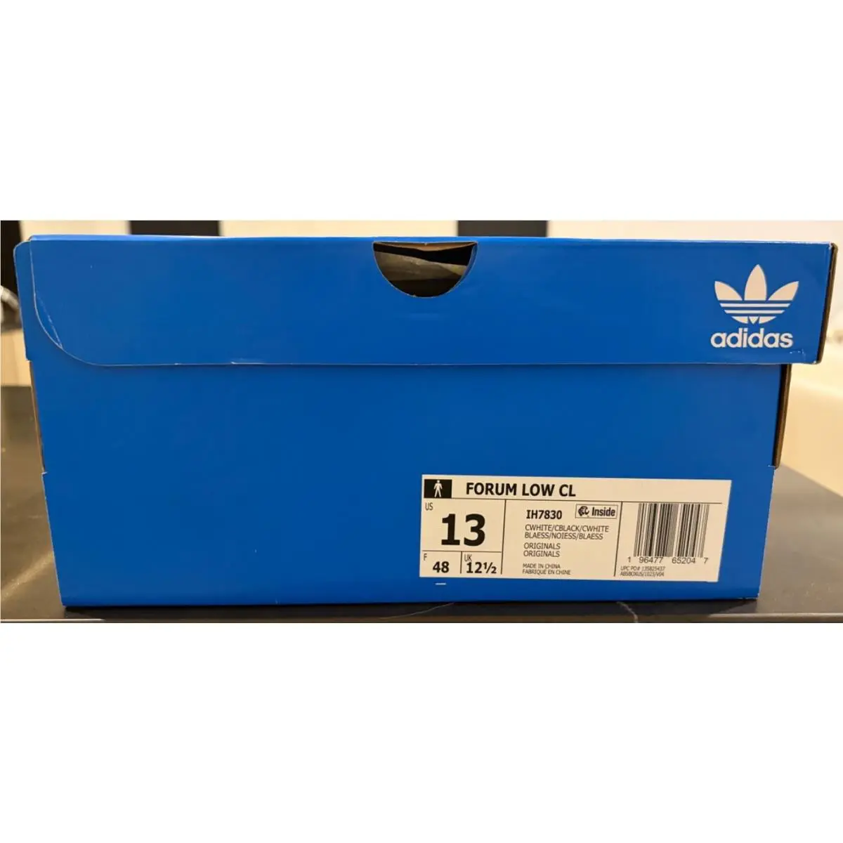 Adidas shoes - Adidas Forum Low CL - Forum Low - IH7830 - White (UPC: 196477652047) 9