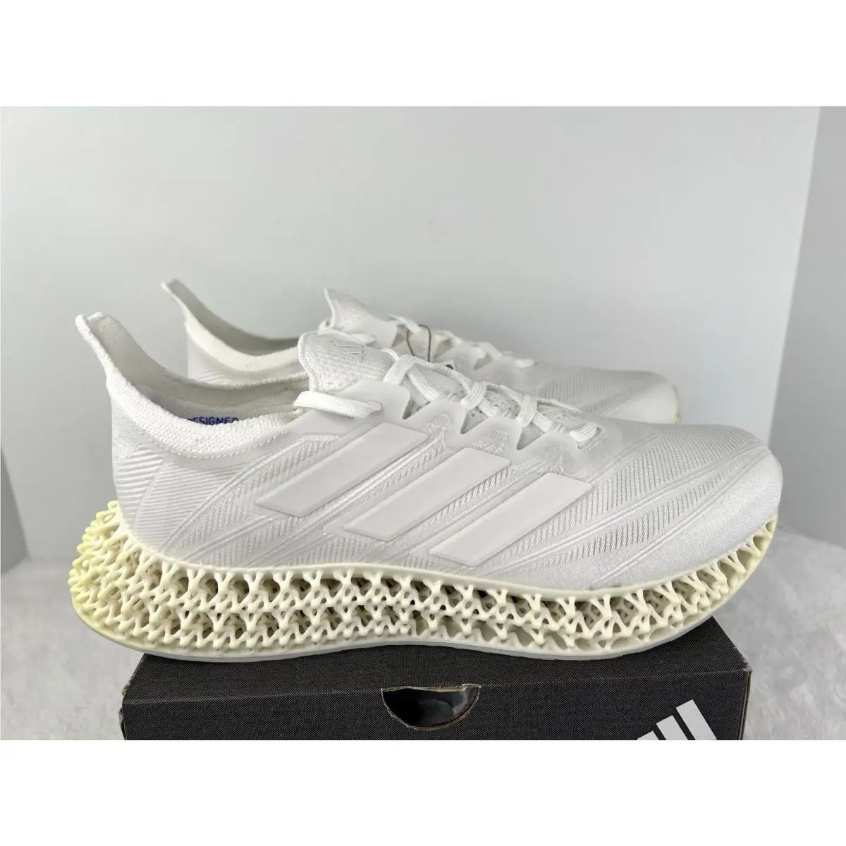 4DFWD 4 Cloud White Core Running Shoes Womens Size 6.5 ID8884 by Adidas