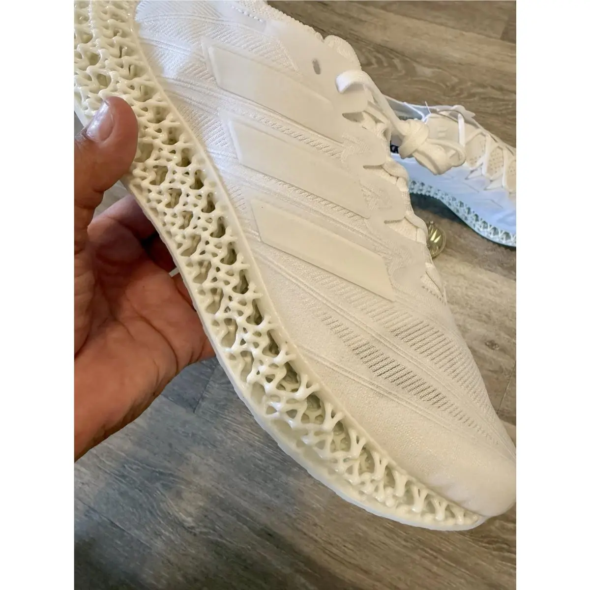Adidas shoes - adidas 4DFWD - ID8884 - Cloud White (UPC: 196478535516) 8