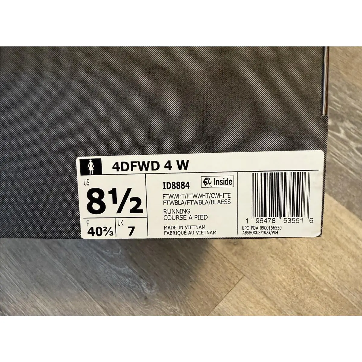 Adidas shoes - adidas 4DFWD - ID8884 - Cloud White (UPC: 196478535516) 11