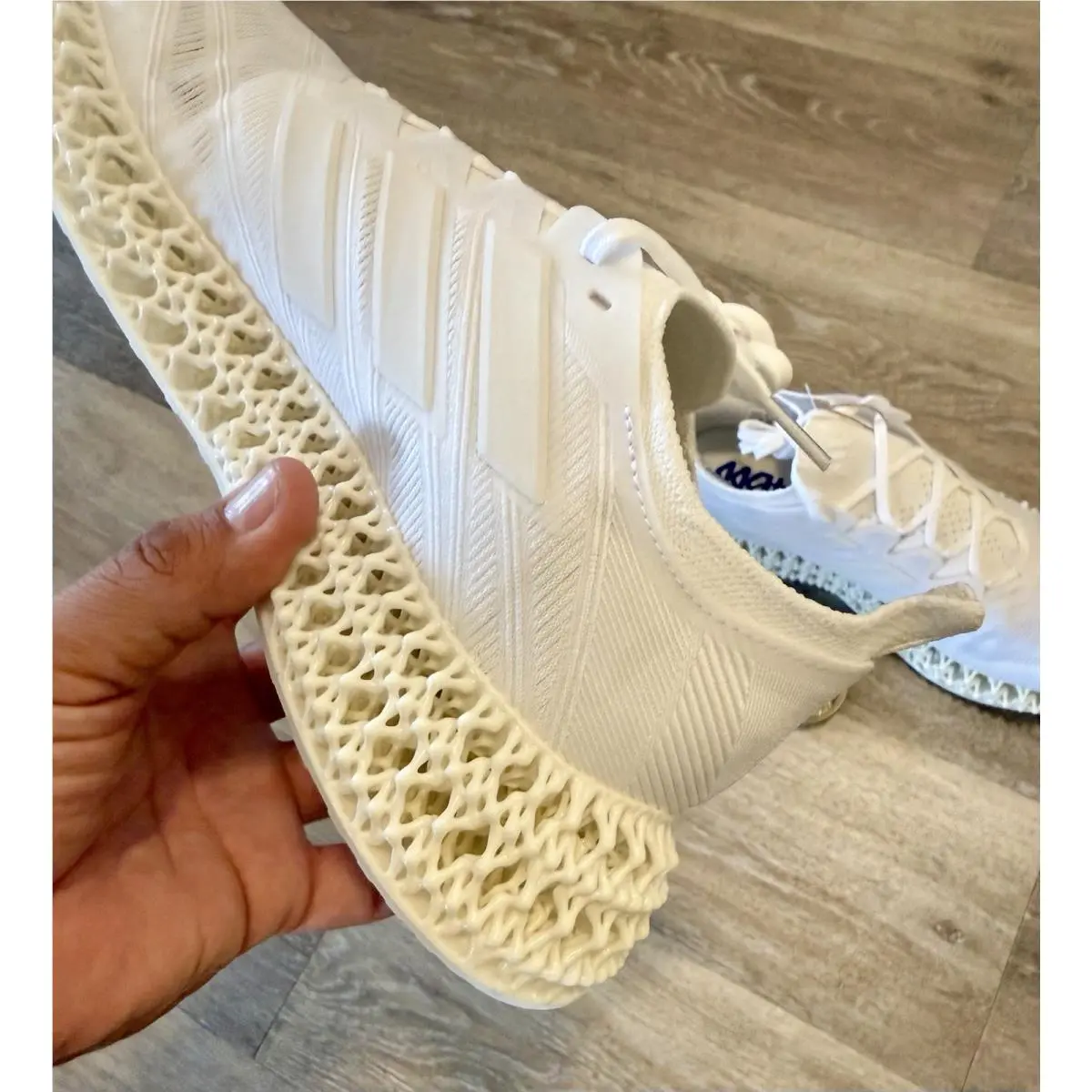 Adidas shoes - adidas 4DFWD - ID8884 - Cloud White (UPC: 196478535516) 2