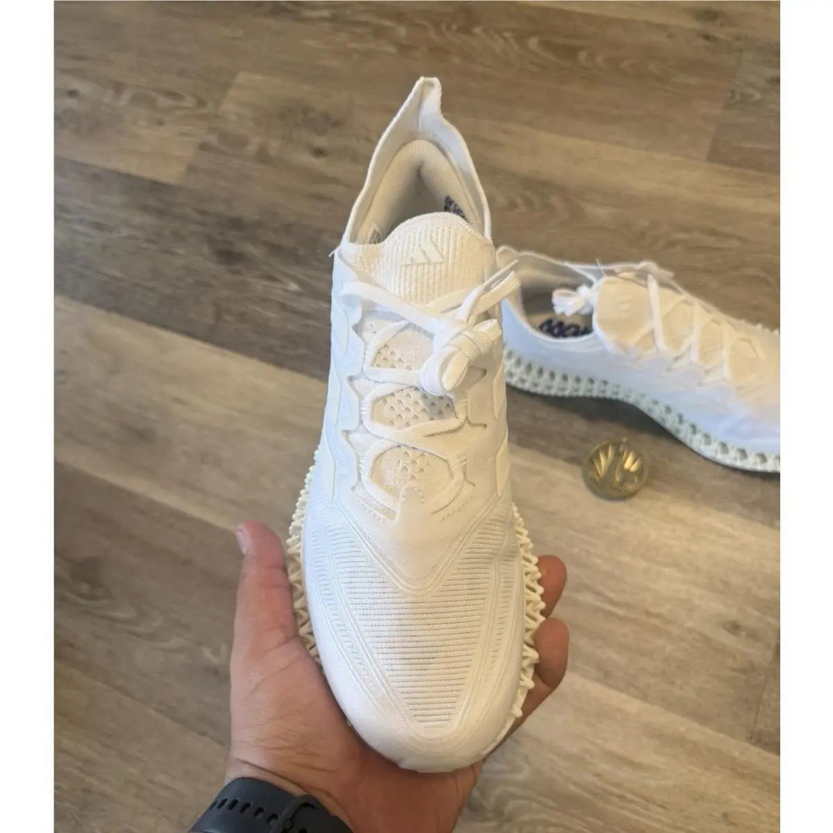 Adidas shoes - adidas 4DFWD - ID8884 - Cloud White (UPC: 196478535516) 5