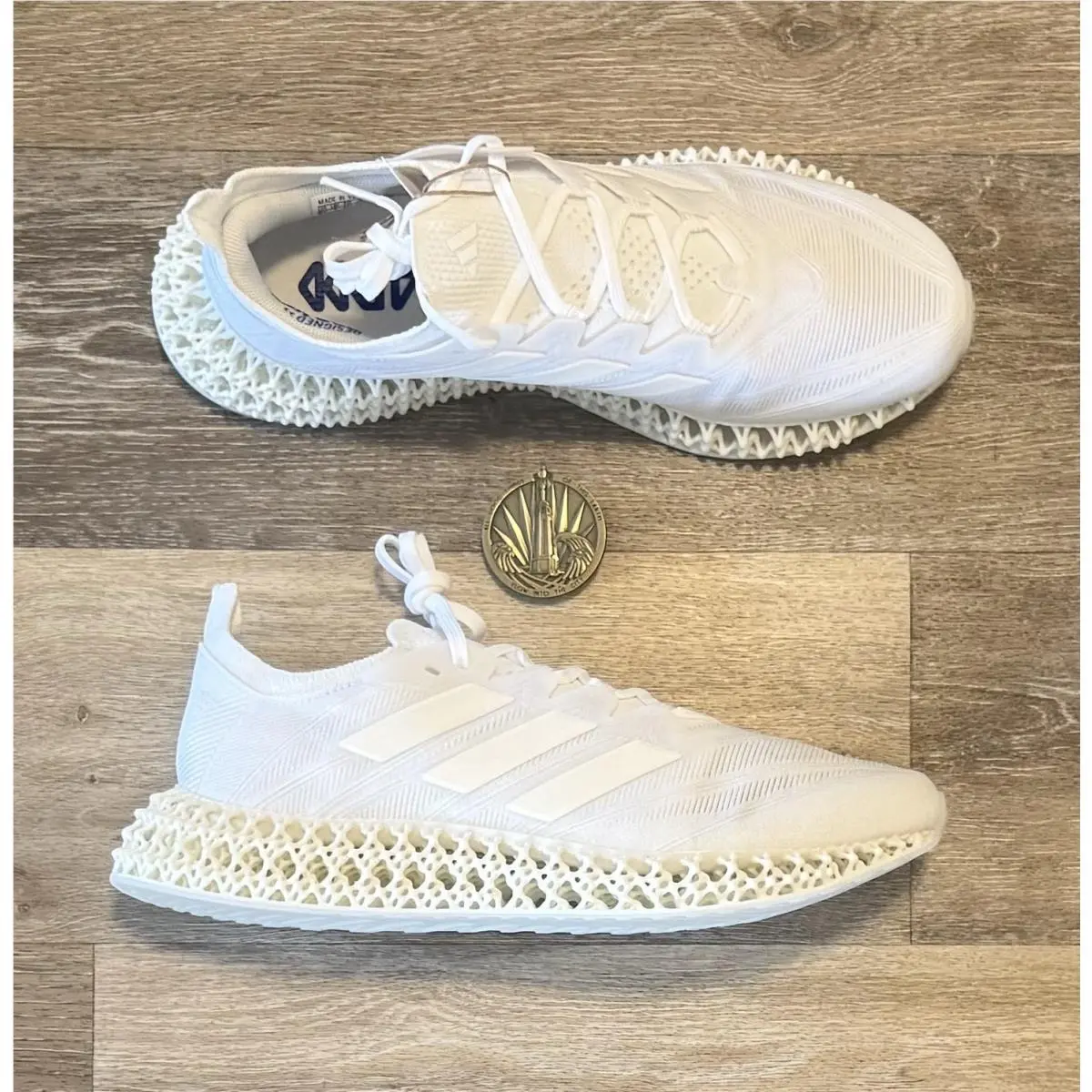 Adidas shoes - adidas 4DFWD - ID8884 - Cloud White (UPC: 196478535516) 6