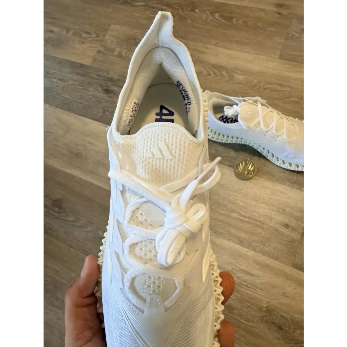 Adidas shoes - adidas 4DFWD - ID8884 - Cloud White (UPC: 196478535516) 7