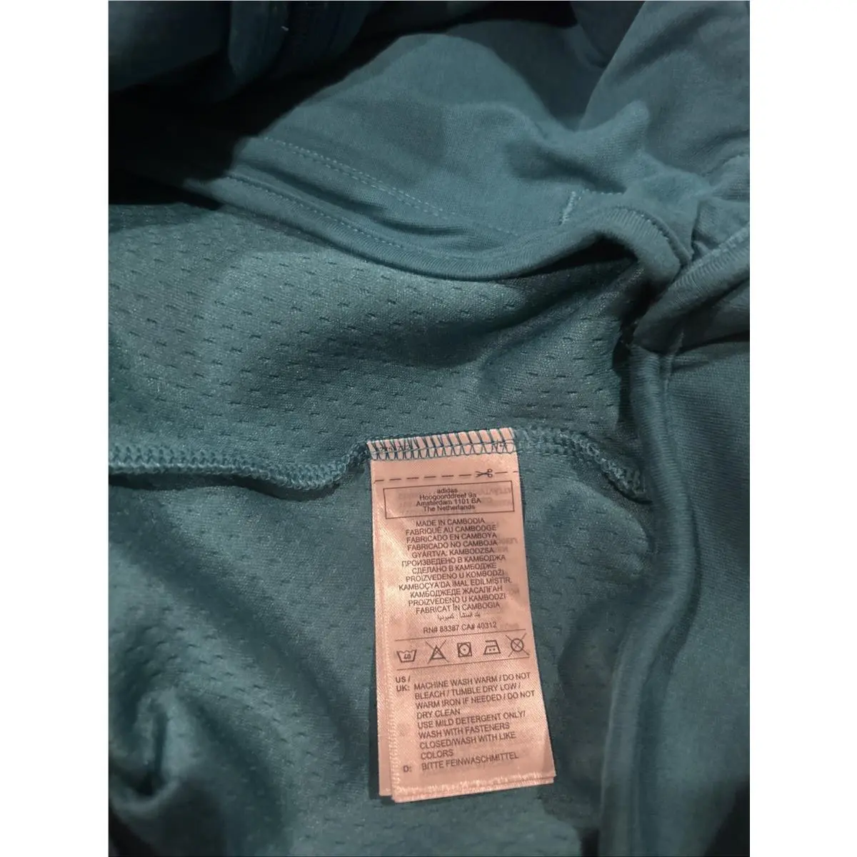 Adidas clothing - JF6388 - JF6388 - Teal 4