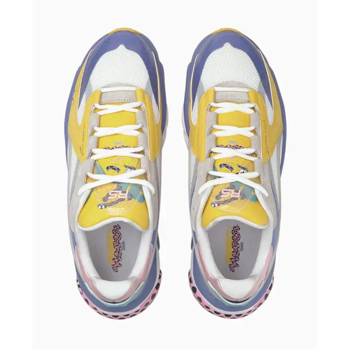 Puma shoes - Puma RS-Connect - White Purple Yellow 0