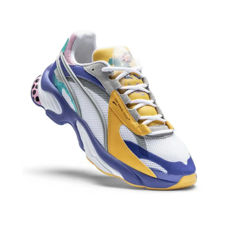Puma shoes - Puma RS-Connect - White Purple Yellow 6