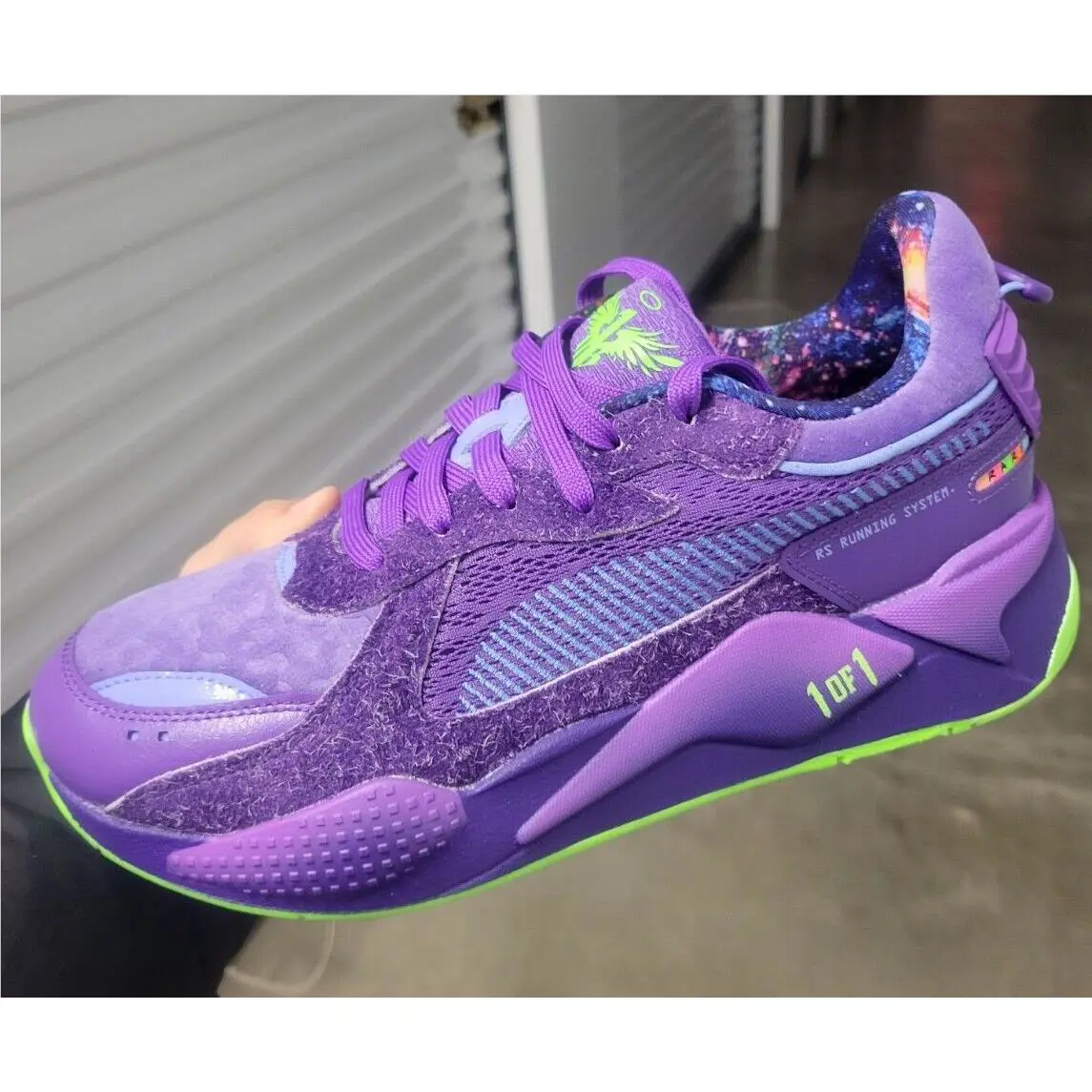 Puma shoes - PUMA RS-X - 387764-01 - Purple 0