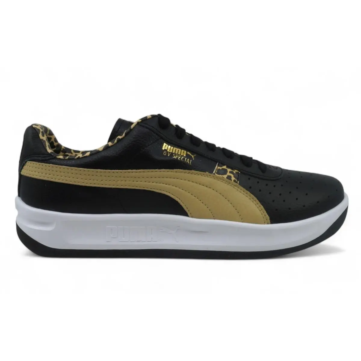 Puma shoes - Black/Pebble/Team Gold 4