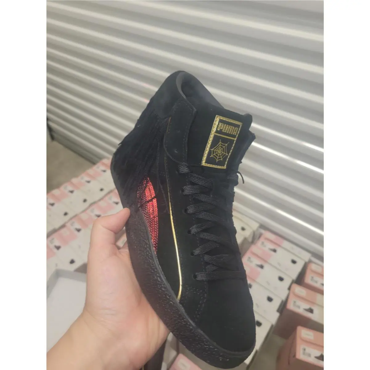 Puma shoes - Puma Olympia - Olympia - Gold 18