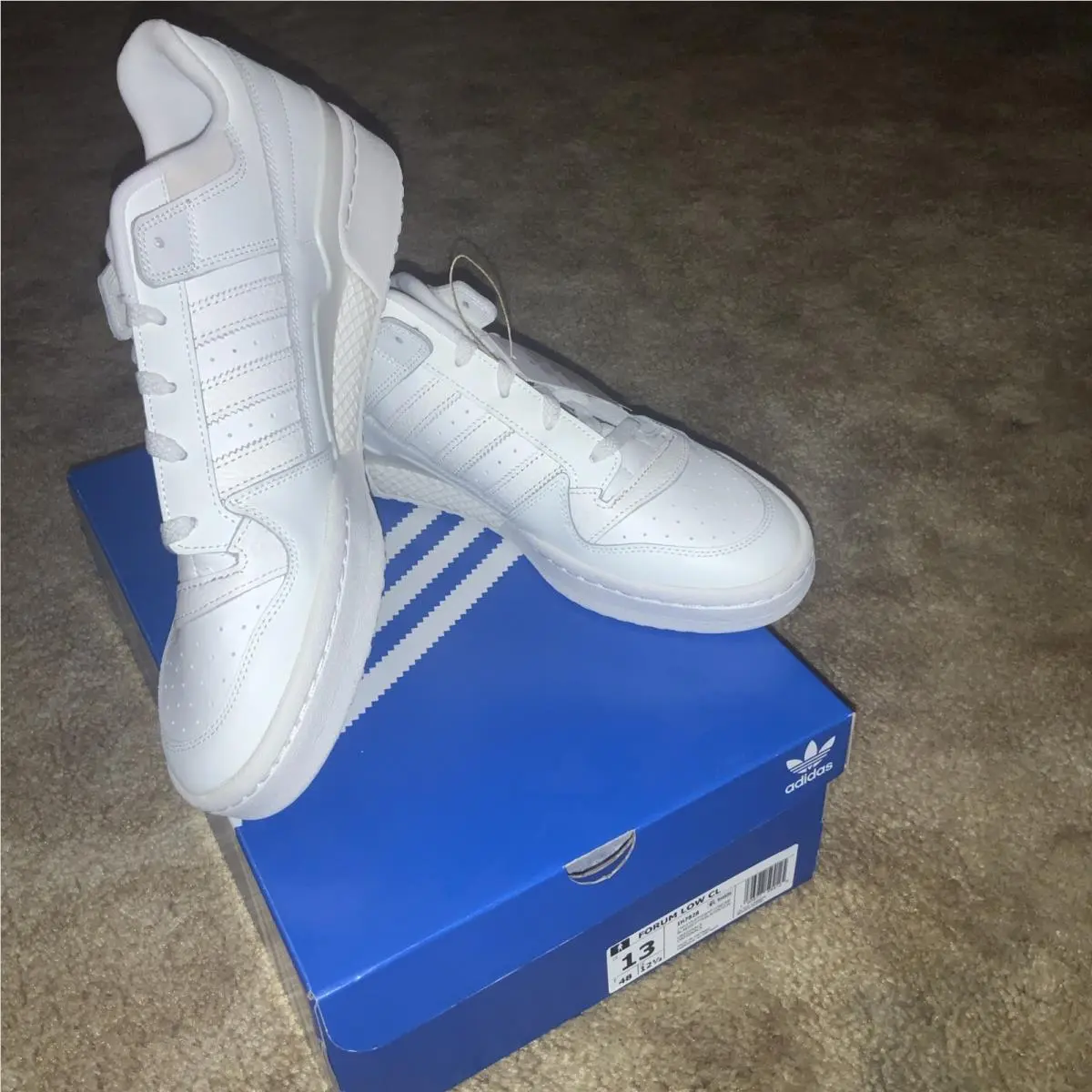 Adidas shoes - adidas Forum Low - Forum Low - IH7828 - White (UPC: 196477594125) 4