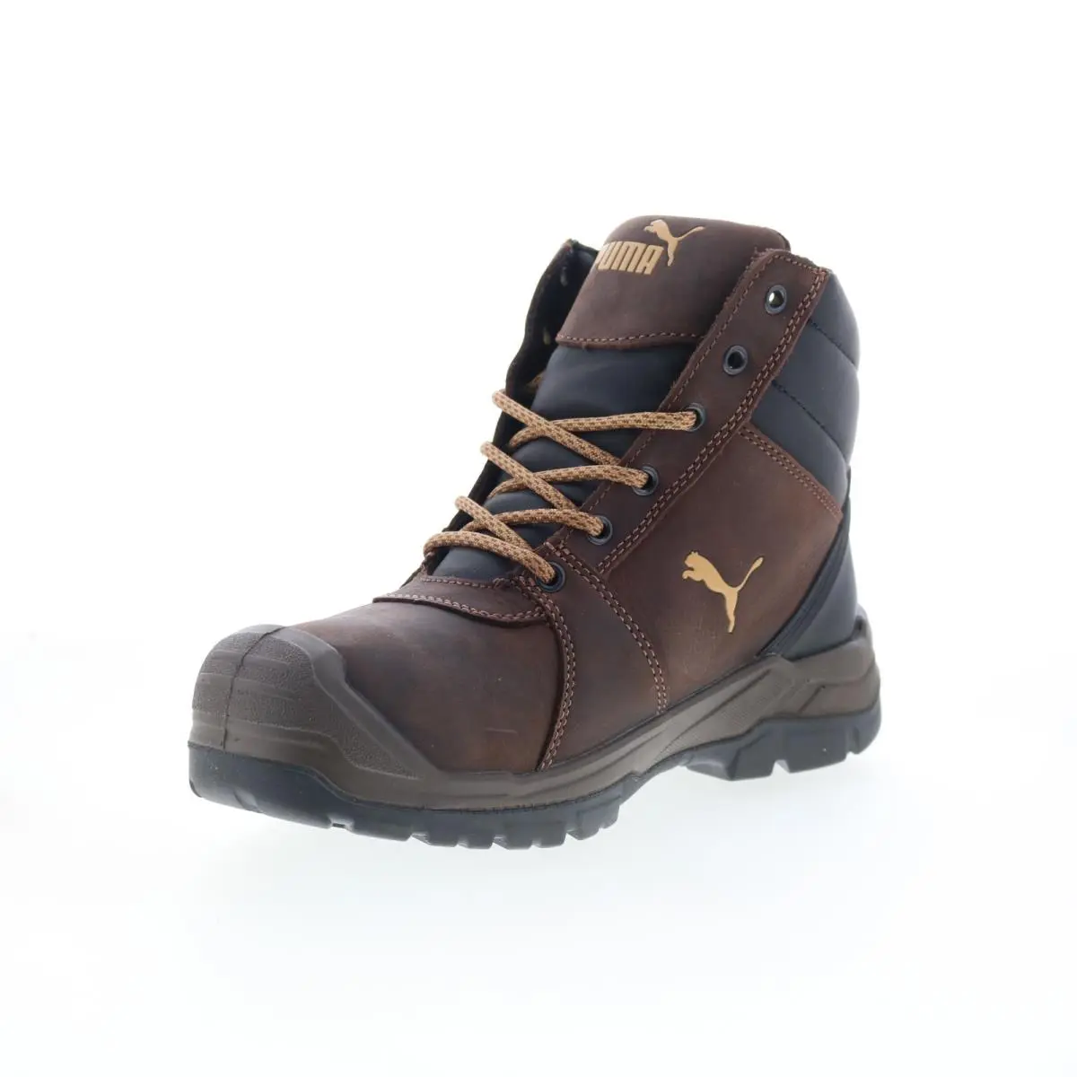Puma shoes - Puma Safety Tornado Soft Toe CTX Mid Waterproof EH SR - 630925 - Brown 10