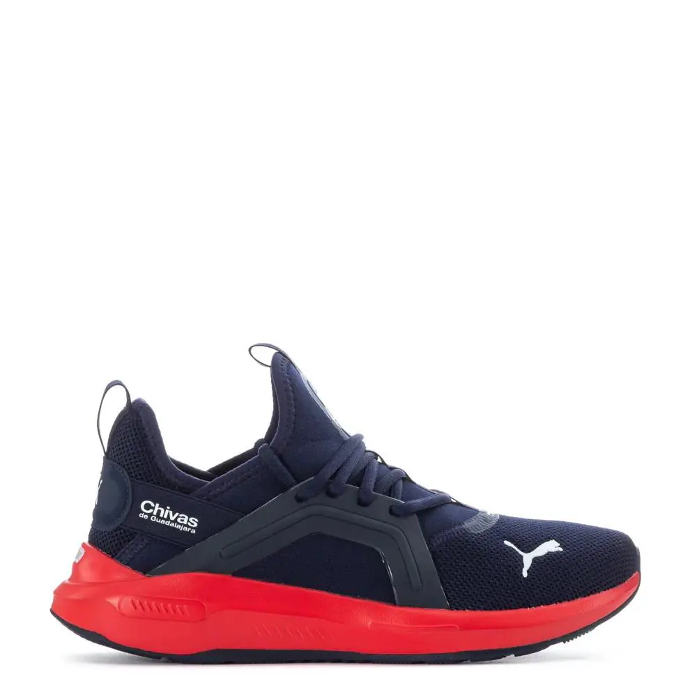 Mens Puma Softride Enzo 5 313042-02 Chivas Navy/red/white - Blue