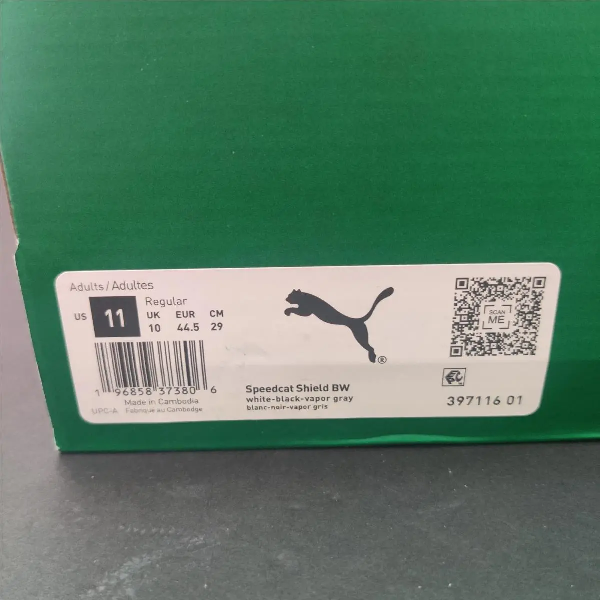 Puma shoes - PUMA Speedcat - Speedcat - 397116-01 - White (UPC: 196858373806) 5