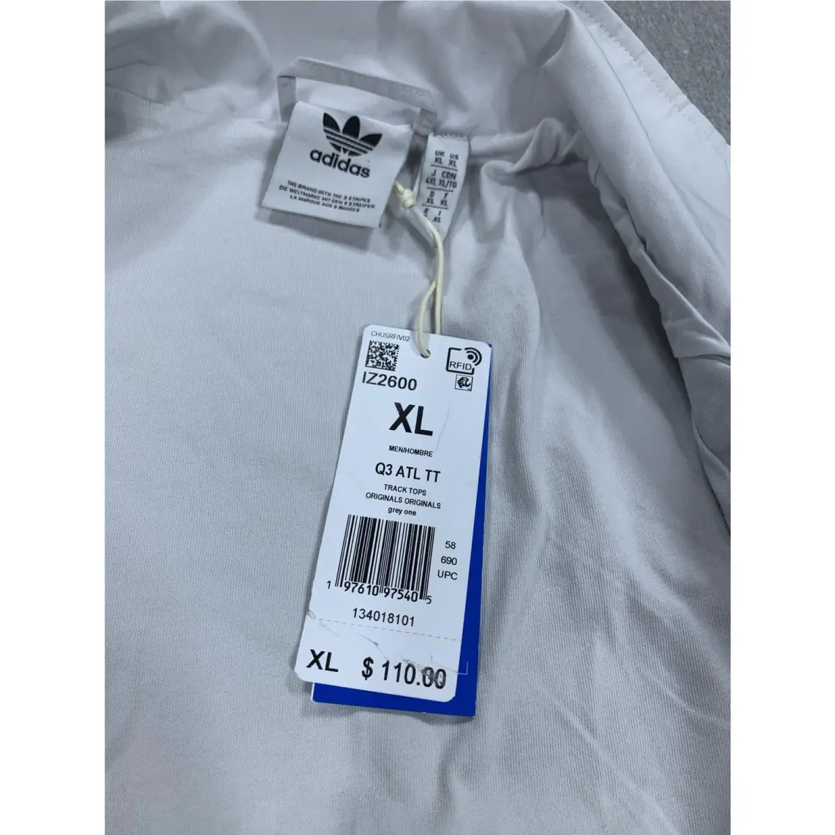 Adidas clothing - IZ2600 - IZ2600 - Gray 9