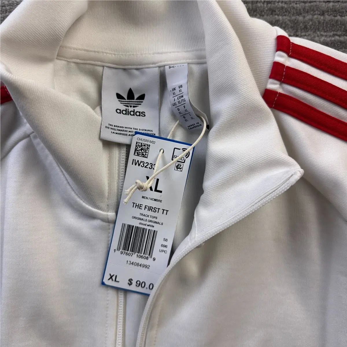 Adidas clothing - adidas Firebird - Firebird - White 5