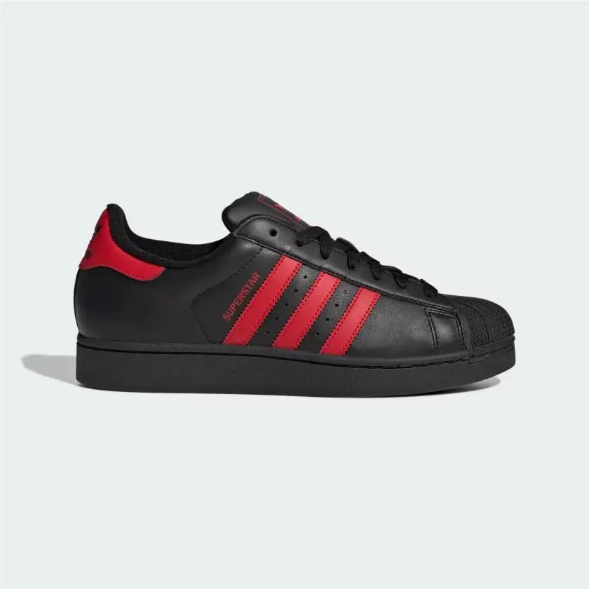 Adidas Originals Superstar II Core Black/better Scarlet/black Red JQ2309 Mens 12