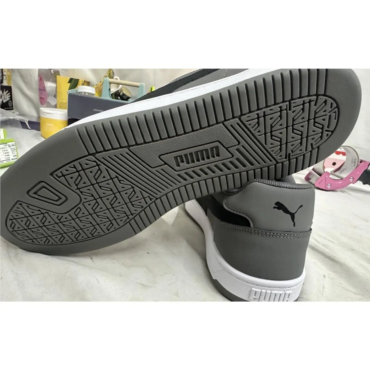 Puma shoes - PUMA Caven - Caven - 395202-02 - Cool Dark Gray-Puma Black 3