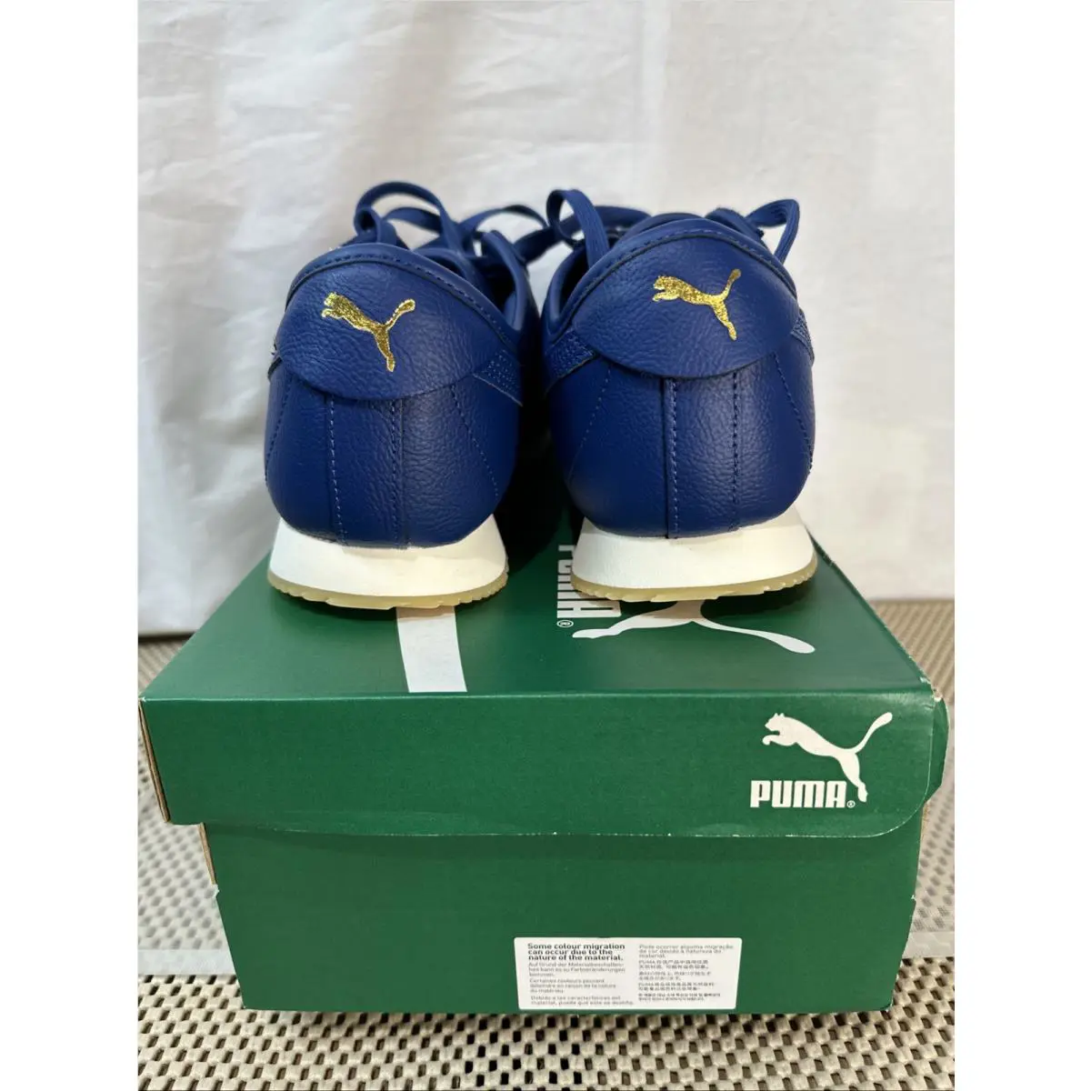 Puma shoes - PUMA Roma - Roma - 389975-01 - Blue 1