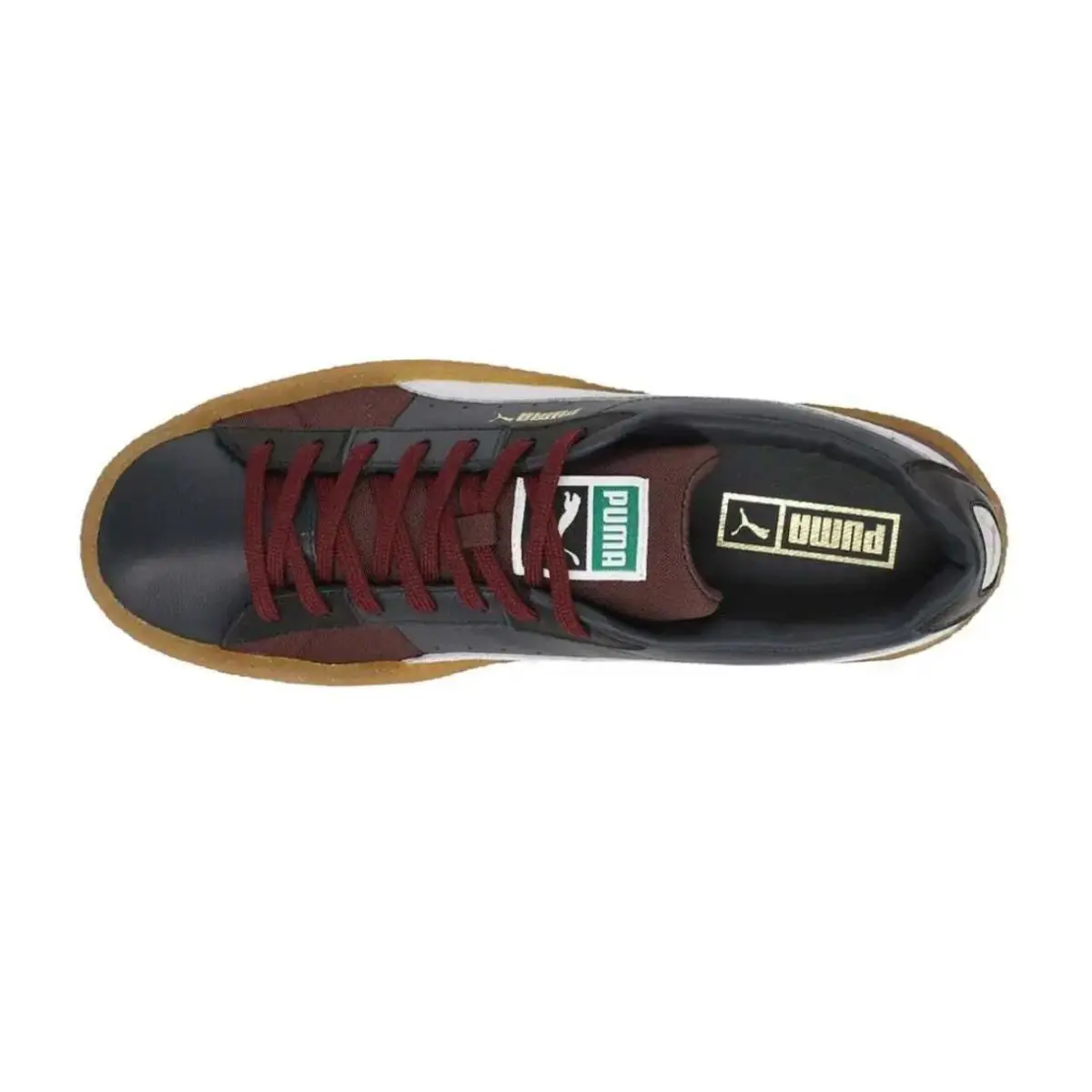 Puma shoes - PUMA Suede Crepe Patch Fudge Grey Violet - Black 6
