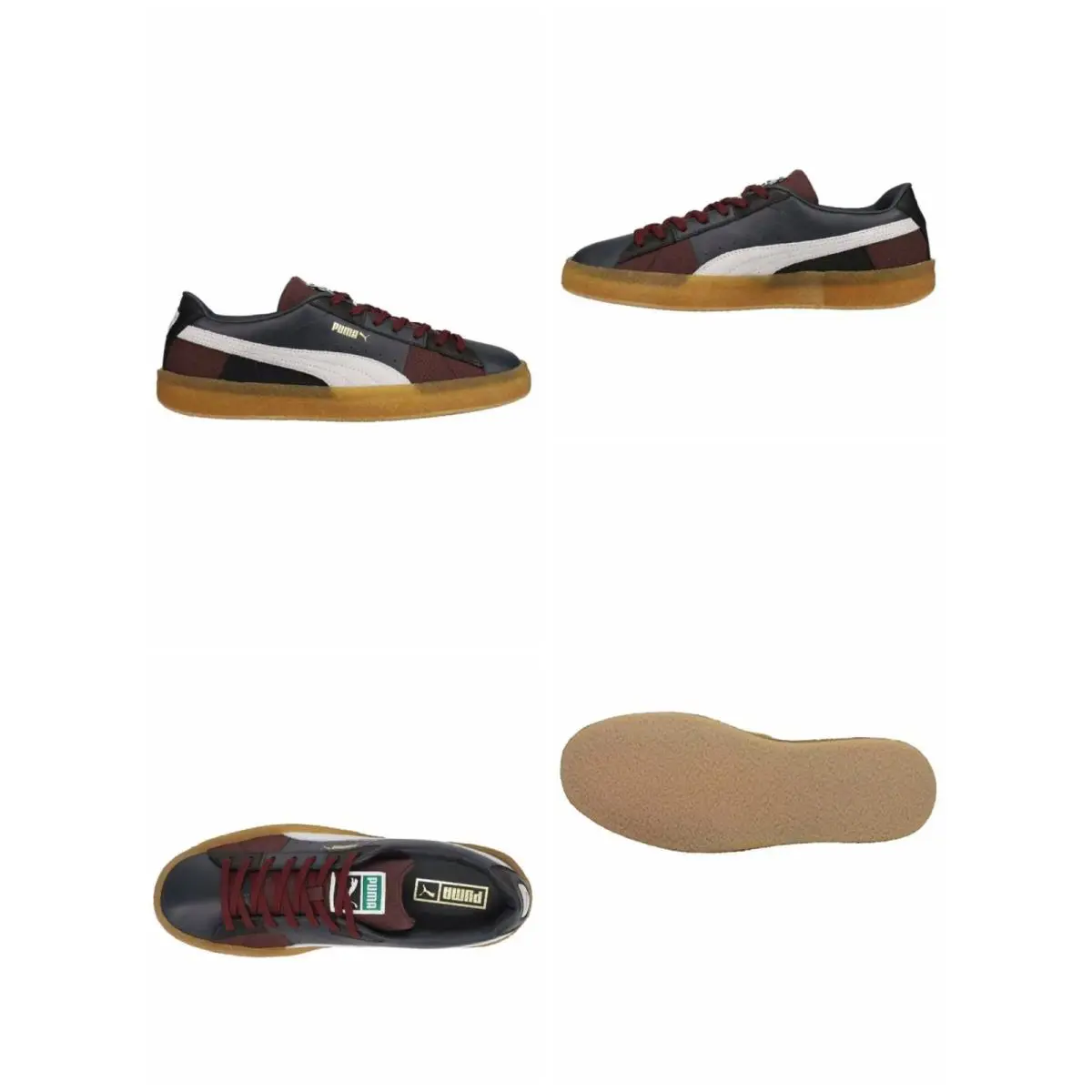 Puma shoes - PUMA Suede Crepe Patch Fudge Grey Violet - Black 7