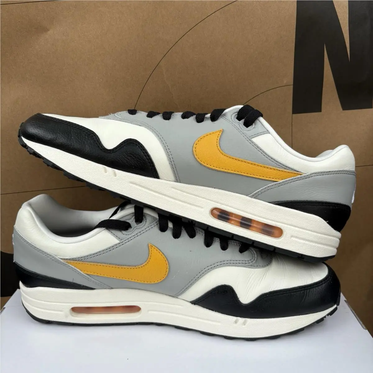 Nike shoes - Nike Air Max 1 - Air Max - HQ3714 900 - White / Blue (UPC: 198480361695) 1