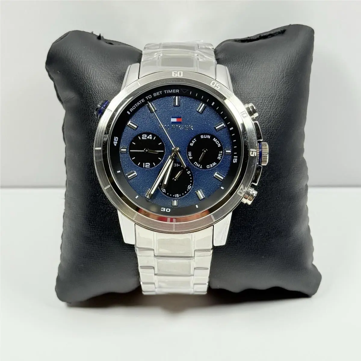Tommy Hilfiger Troy Multi Function Blue Dial Men’s Watch 1792104