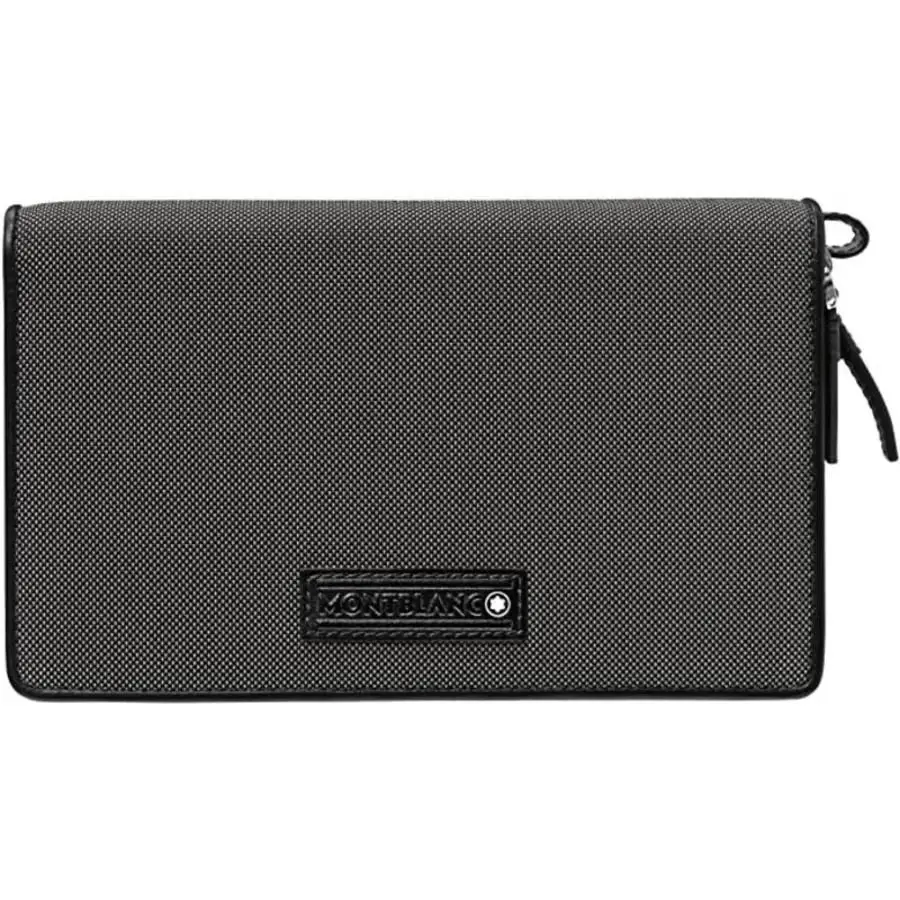 Montblanc Meisterstück Grey/black Fabric Wallet 107636