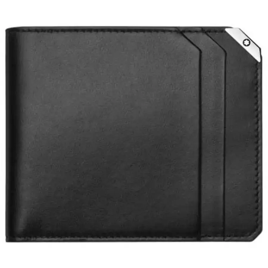 Montblanc Urban Spirit 6cc Black Leather Wallet 114665