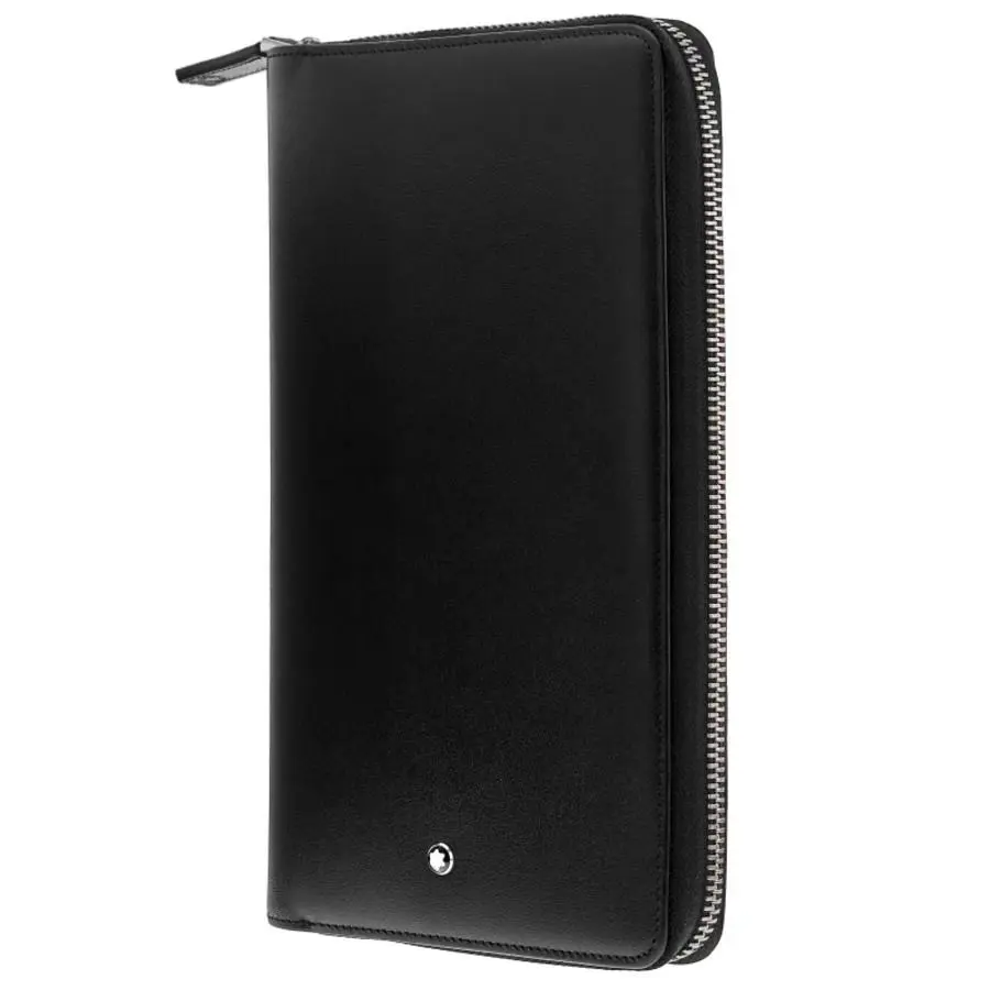 Montblanc Meisterstuck 16cc Black Leather Travel Wallet 114534