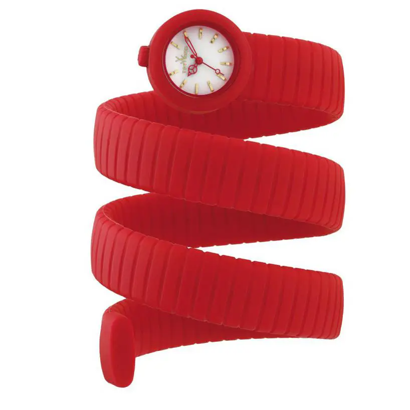 Toy Watch VP05RD Quartz Analog White Dial Red Silicone Unisex Watch F2004 by ToyWatch