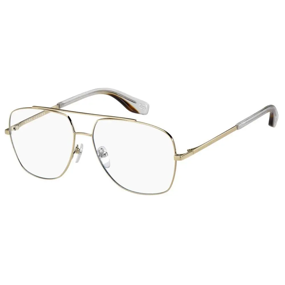 Marc Jacobs Unisex Aviator 52mm Eyeglasses Frames Light Gold MARC271-3YG