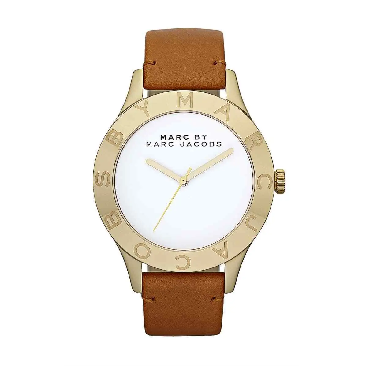 Marc by Marc Jacobs Large Blade Leather Strap 40mm Watch F1212
