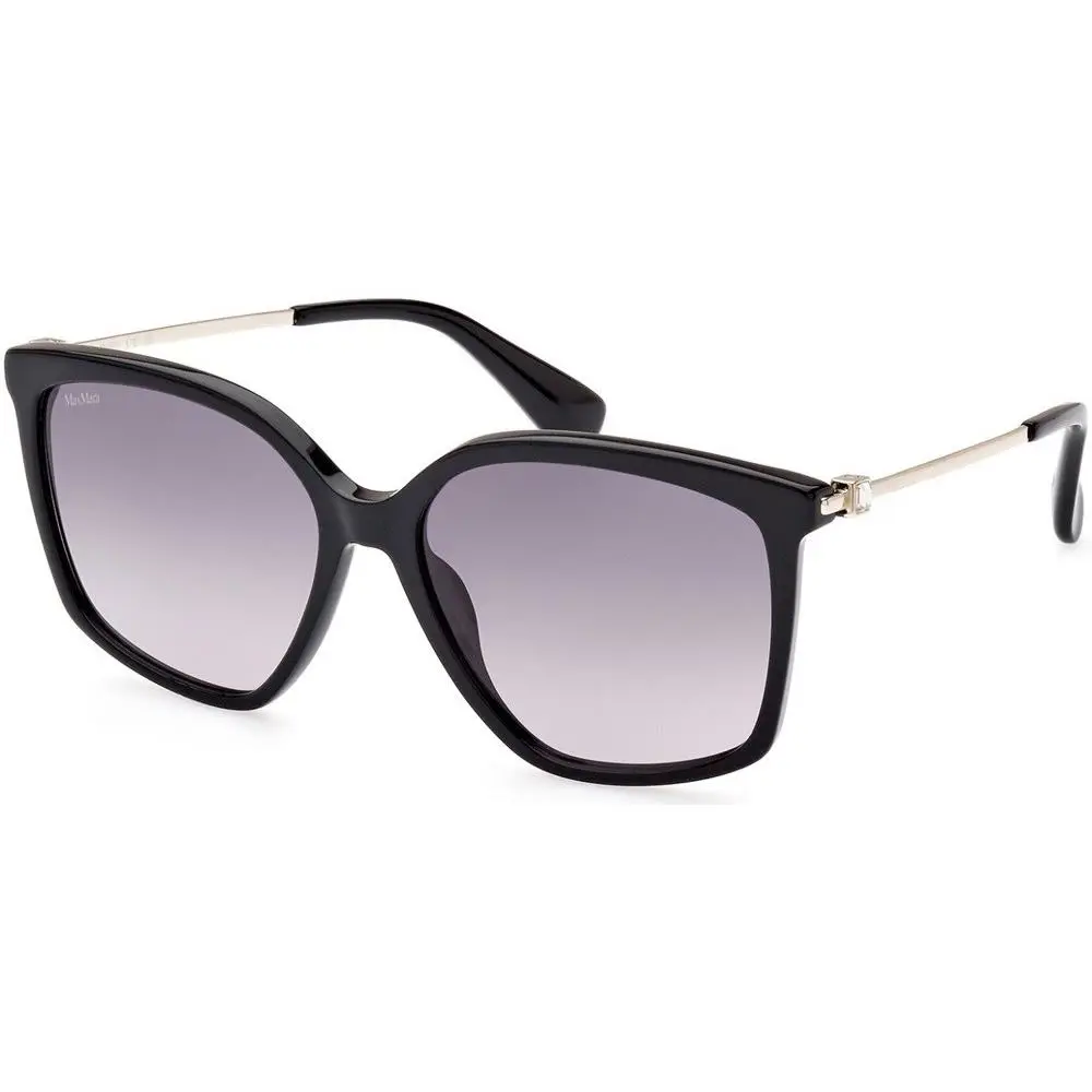 MM0055F-01B-58 Sunglasses Size 58mm 140mm 15 Black Sunglasses Sun by Max Mara