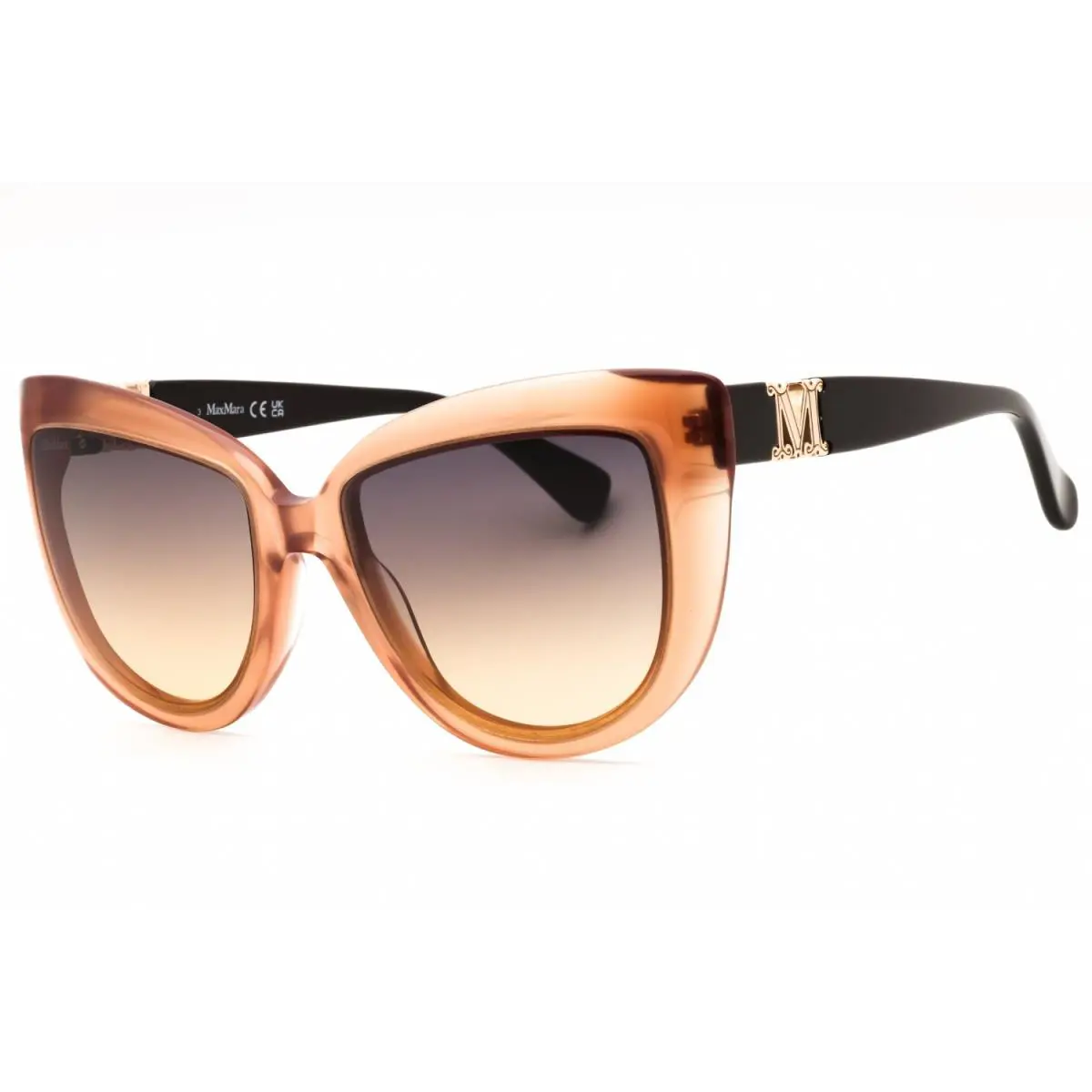 MM0029-45F-56 Sunglasses Size 56mm 140mm 18 Light Brown Sunglasses NE by Max Mara